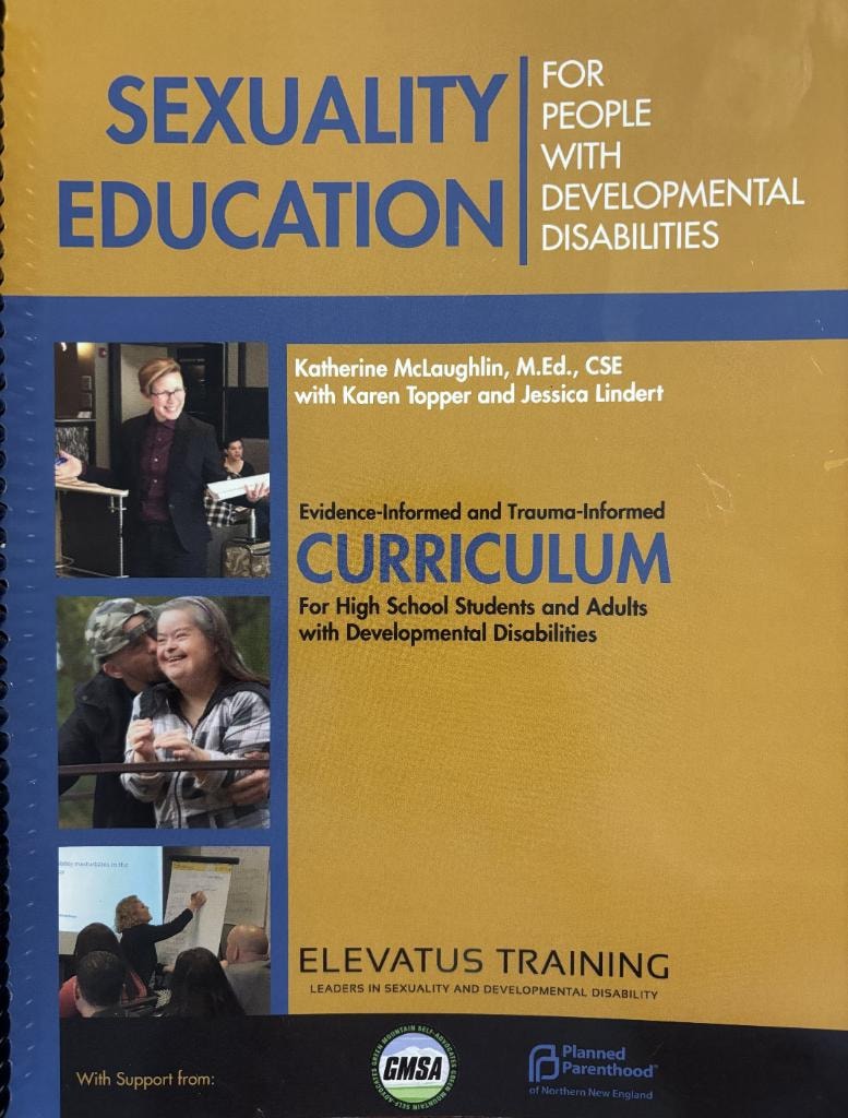 Individual sexuality education curriculum